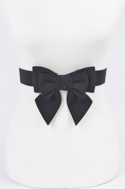 Ribbon Buckle Stretch Belt - Tigbul's Variety Fashion Shop