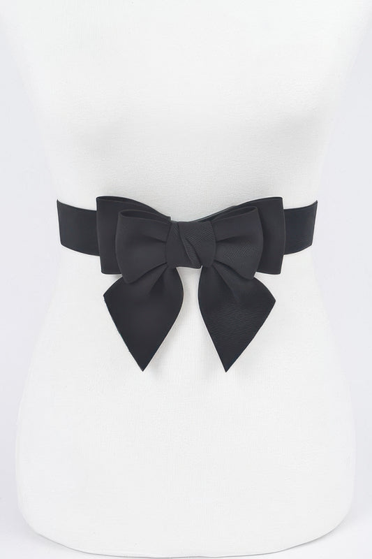 Ribbon Buckle Stretch Belt - Tigbul's Variety Fashion Shop