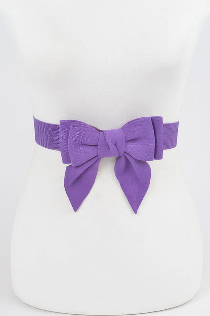 Ribbon Buckle Stretch Belt - Tigbul's Variety Fashion Shop