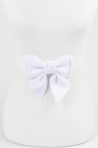 Ribbon Buckle Stretch Belt - Tigbul's Variety Fashion Shop
