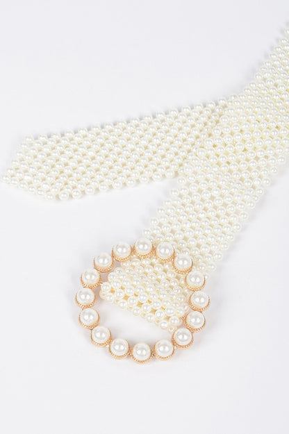 Pearl Beads Belt - Tigbul's Variety Fashion Shop