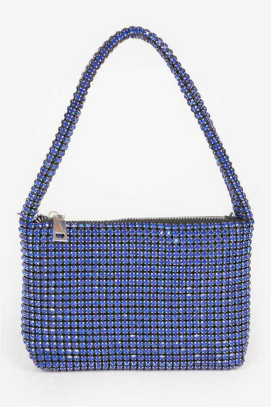 Oversized Stone Small Hobo Bag - Tigbul's Variety Fashion Shop