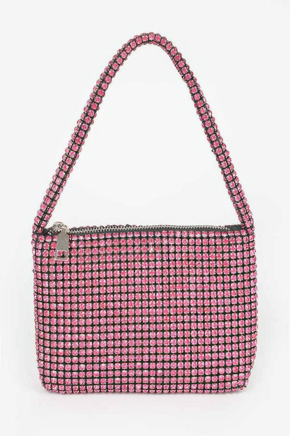 Oversized Stone Small Hobo Bag - Tigbul's Variety Fashion Shop
