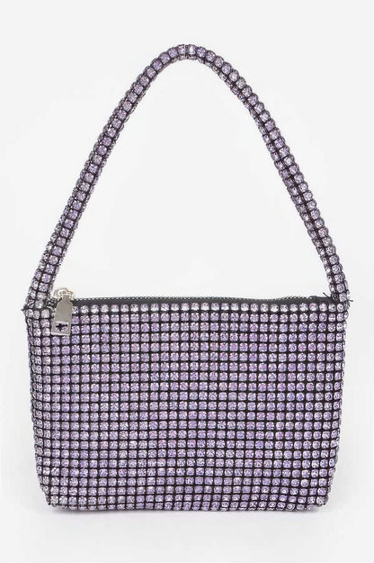 Oversized Stone Small Hobo Bag - Tigbul's Variety Fashion Shop