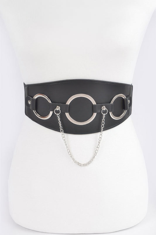 O Ring Plus Size Elastic Belt - Tigbul's Variety Fashion Shop
