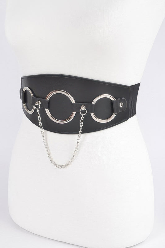 O Ring Plus Size Elastic Belt - Tigbul's Variety Fashion Shop