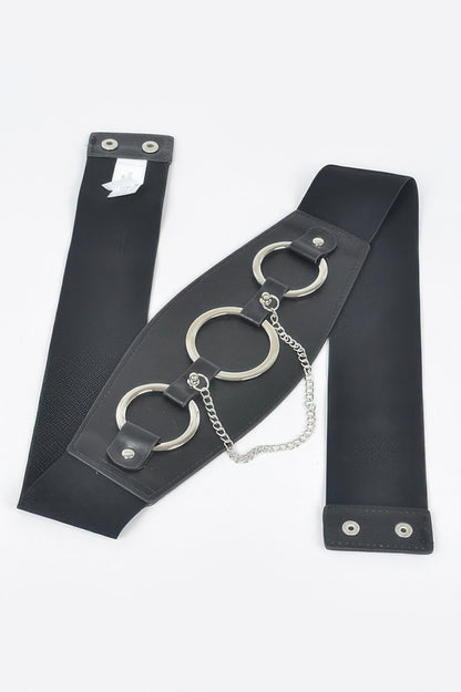 O Ring Plus Size Elastic Belt - Tigbul's Variety Fashion Shop