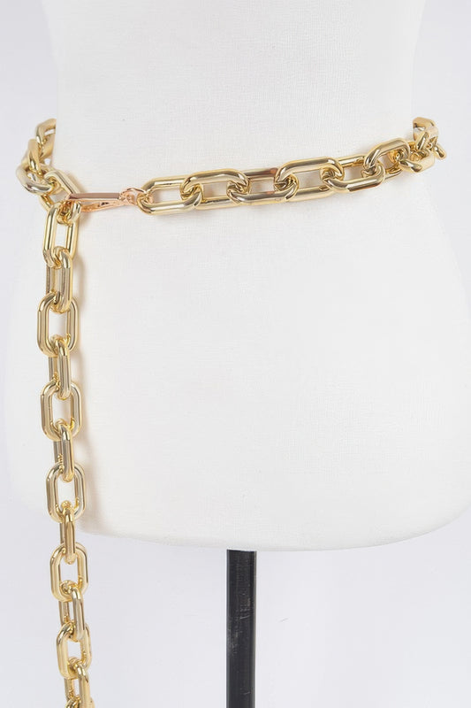 Oversized Plus Size Chain Belt - Tigbul's Variety Fashion Shop