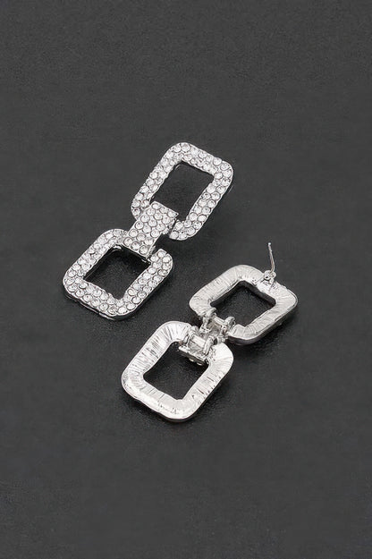 Rhinestone Earrings - Tigbul's Variety Fashion Shop