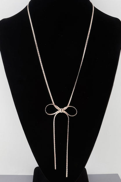 Bow Necklace - Tigbul's Variety Fashion Shop