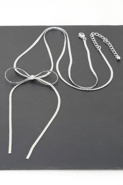 Bow Necklace - Tigbul's Variety Fashion Shop
