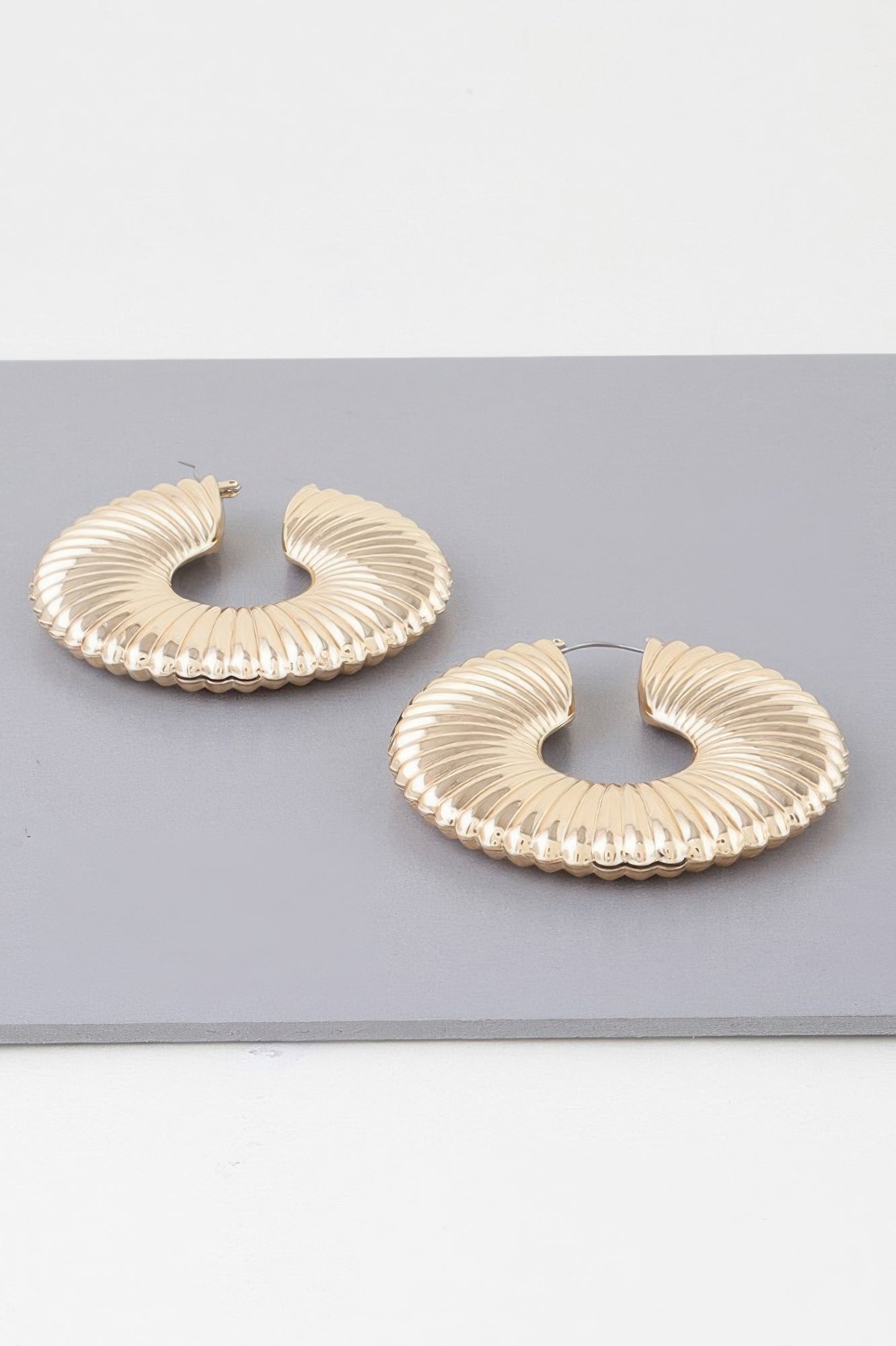 Gilded Spiral Earrings - Tigbul's Variety Fashion Shop