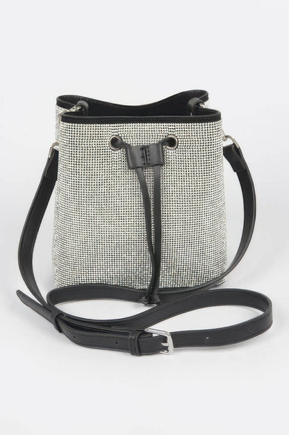 Rhinestone Bucket Bag - Tigbul's Variety Fashion Shop