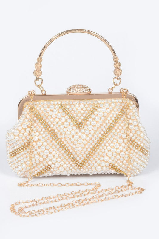 Pearl Party Clutch - Tigbul's Variety Fashion Shop