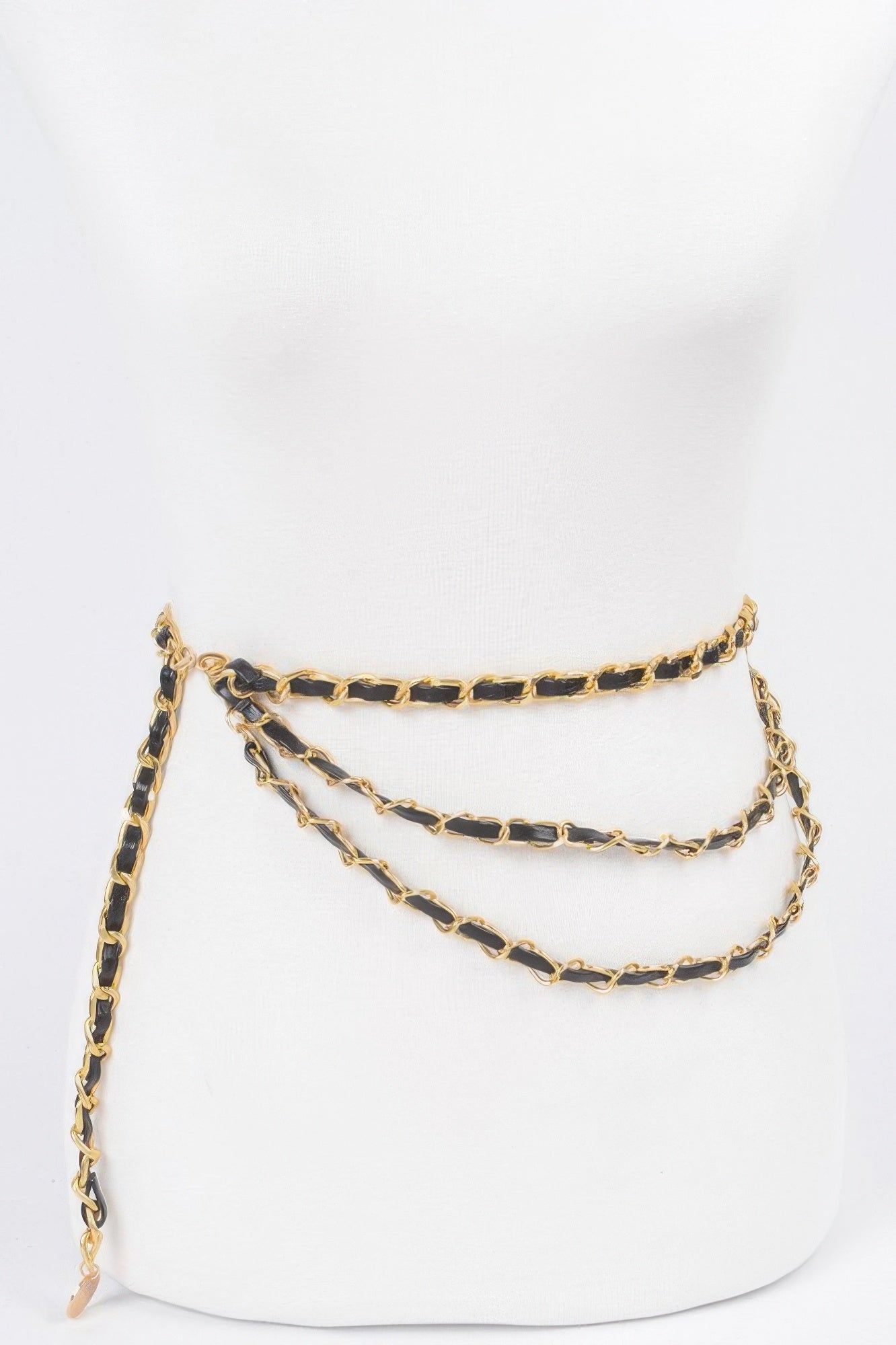 Metal Pu Plus Size Chain Belt - Tigbul's Variety Fashion Shop
