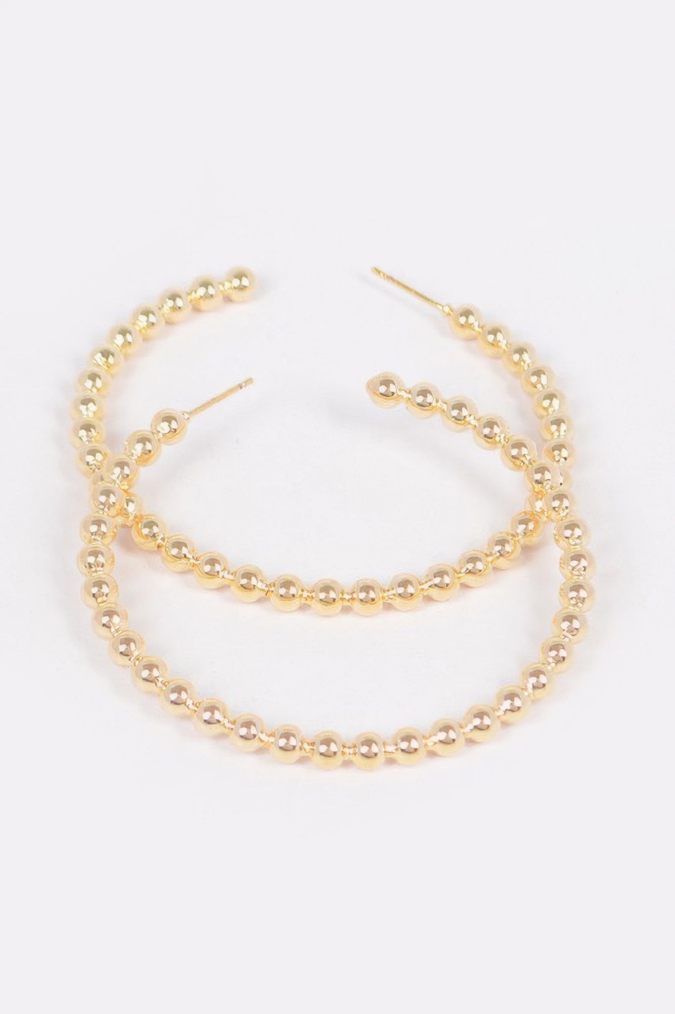 Metal Hoop Earring - Tigbul's Variety Fashion Shop