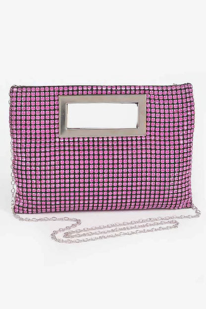 Rhinestone Flat Bag - Tigbul's Variety Fashion Shop