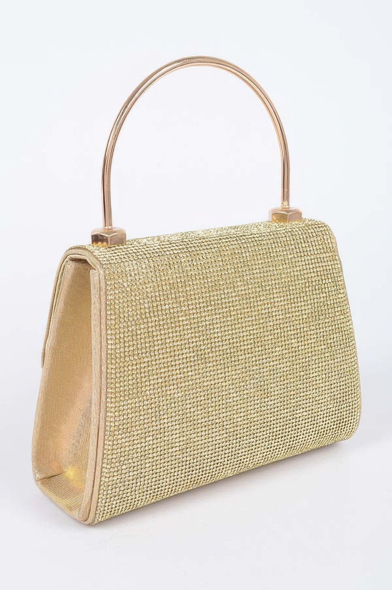 Mirror Metallic Top Handle Bag - Tigbul's Variety Fashion Shop