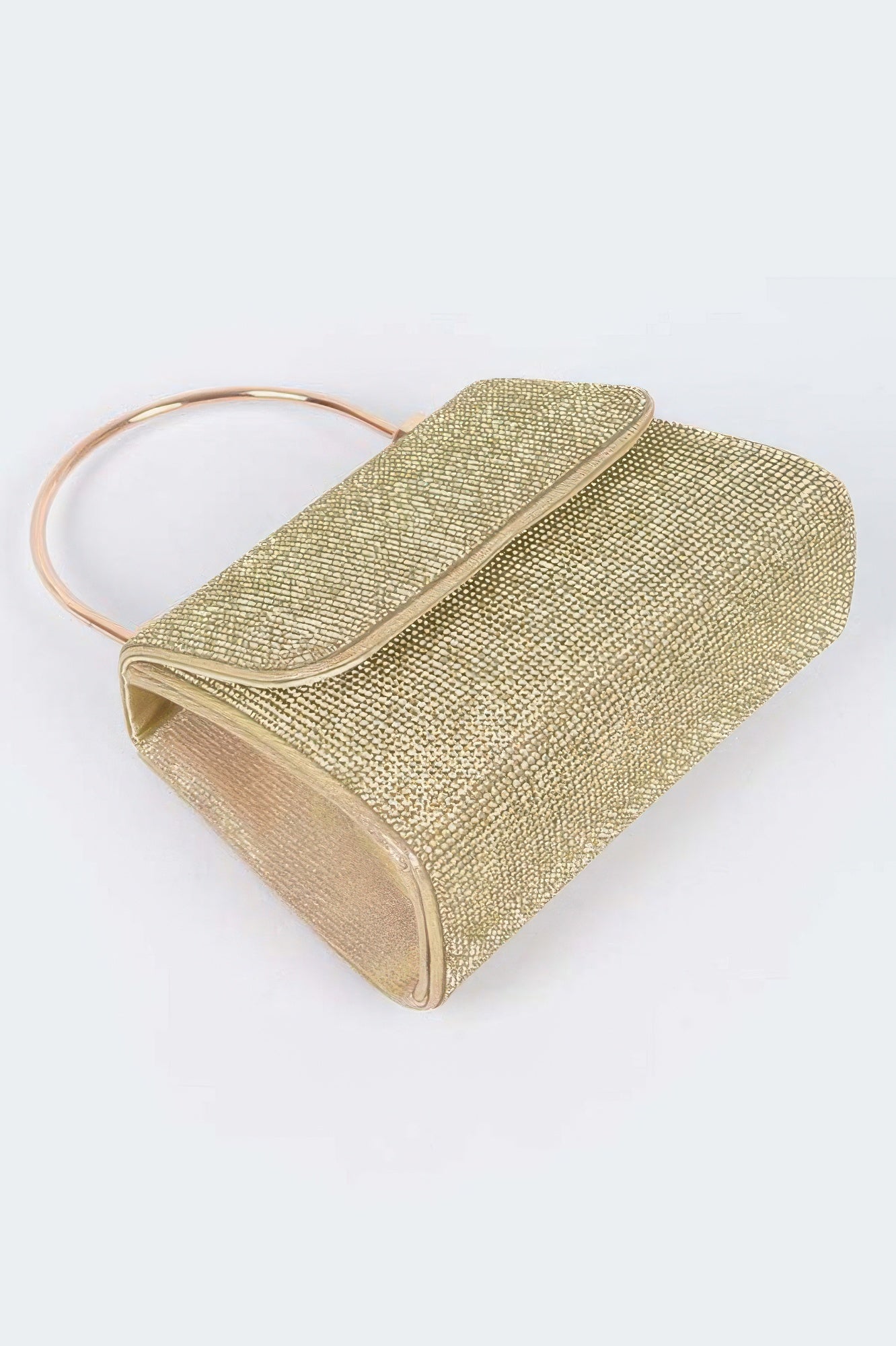 Mirror Metallic Top Handle Bag - Tigbul's Variety Fashion Shop