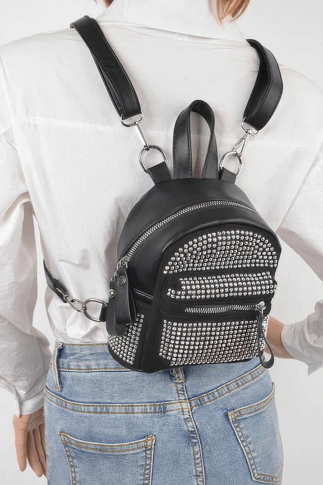 Rhinestone Backpack - Tigbul's Variety Fashion Shop