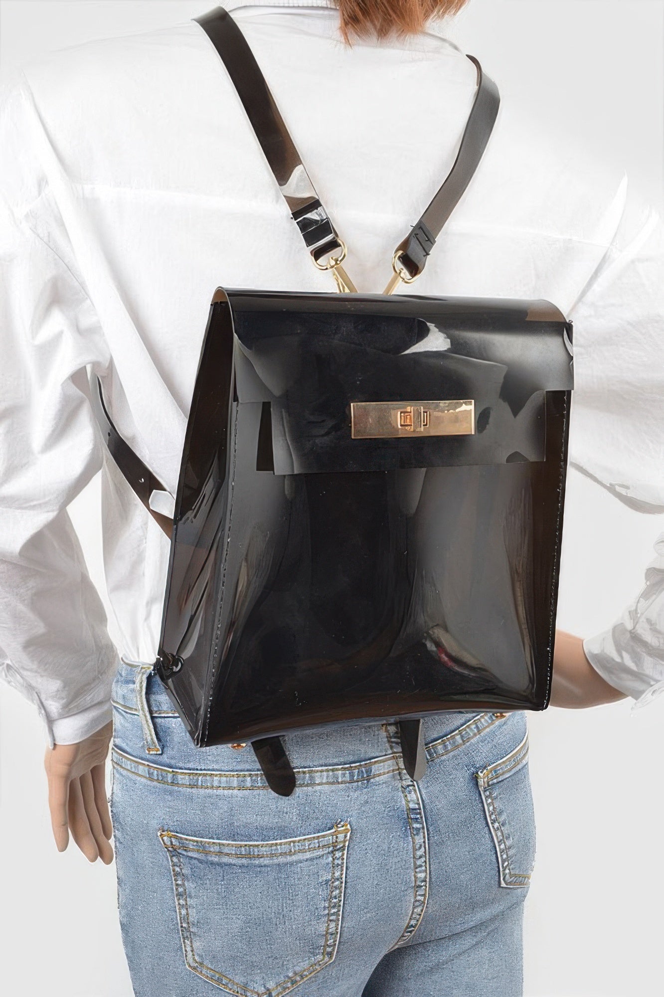 Trend Clear Backpack - Tigbul's Variety Fashion Shop