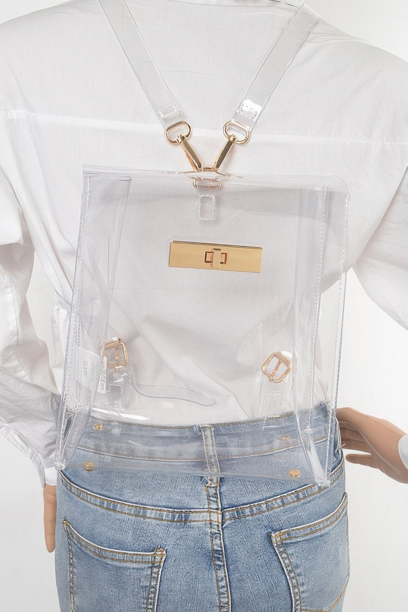 Trend Clear Backpack - Tigbul's Variety Fashion Shop