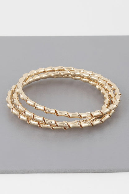 Bamboo Twist Bracelet - Tigbul's Variety Fashion Shop