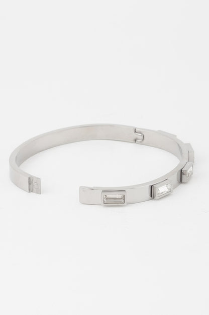 Multi Crystal Clasp Bracelet - Tigbul's Variety Fashion Shop