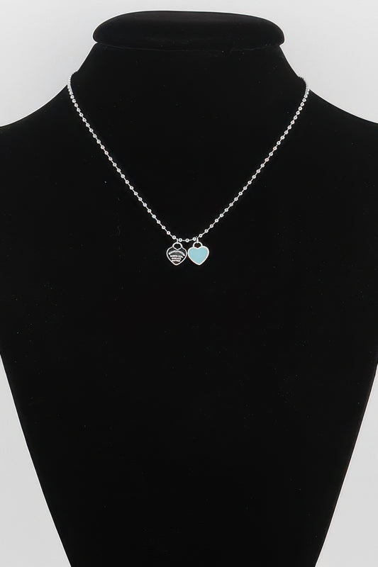 Elegant Heart Shap Pendant Necklace - Tigbul's Variety Fashion Shop