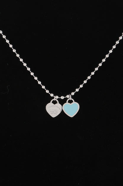 Elegant Heart Shap Pendant Necklace - Tigbul's Variety Fashion Shop