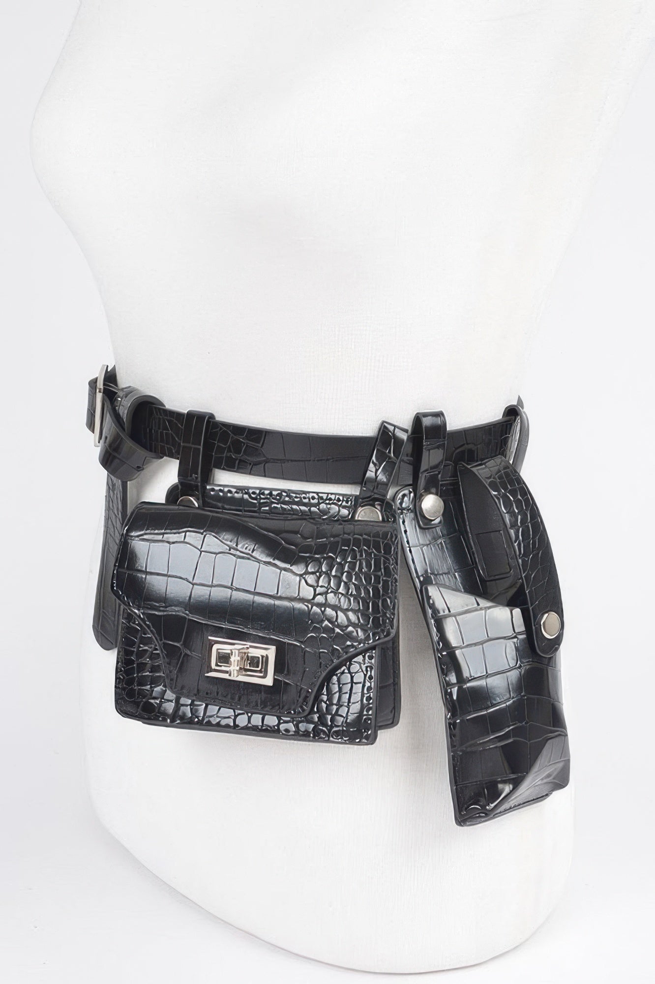 Double Mini Belt Bag - Tigbul's Variety Fashion Shop