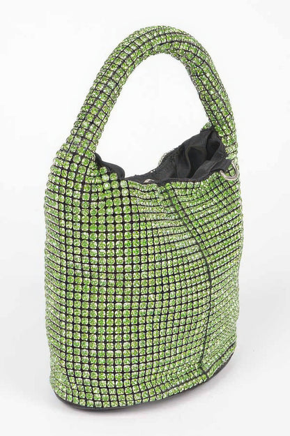 Oversized Stone Small Bucket Bag - Tigbul's Variety Fashion Shop
