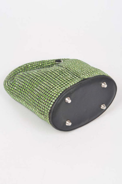 Oversized Stone Small Bucket Bag - Tigbul's Variety Fashion Shop