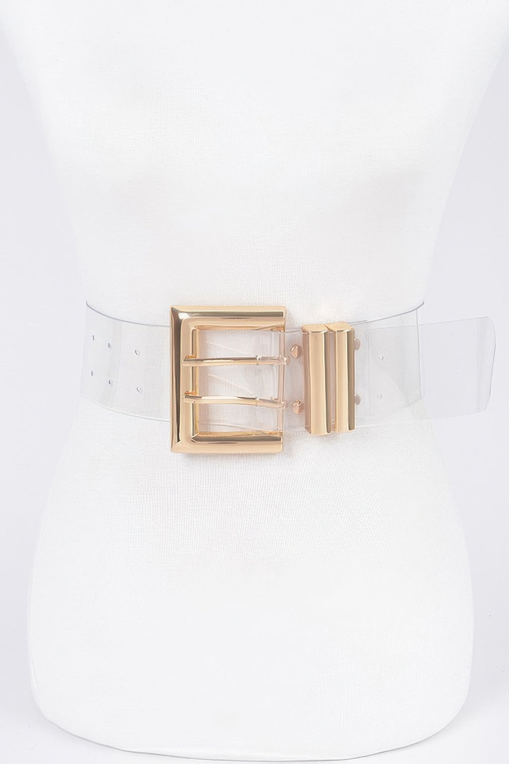 Metal Buckle Transparent Belt - Tigbul's Variety Fashion Shop