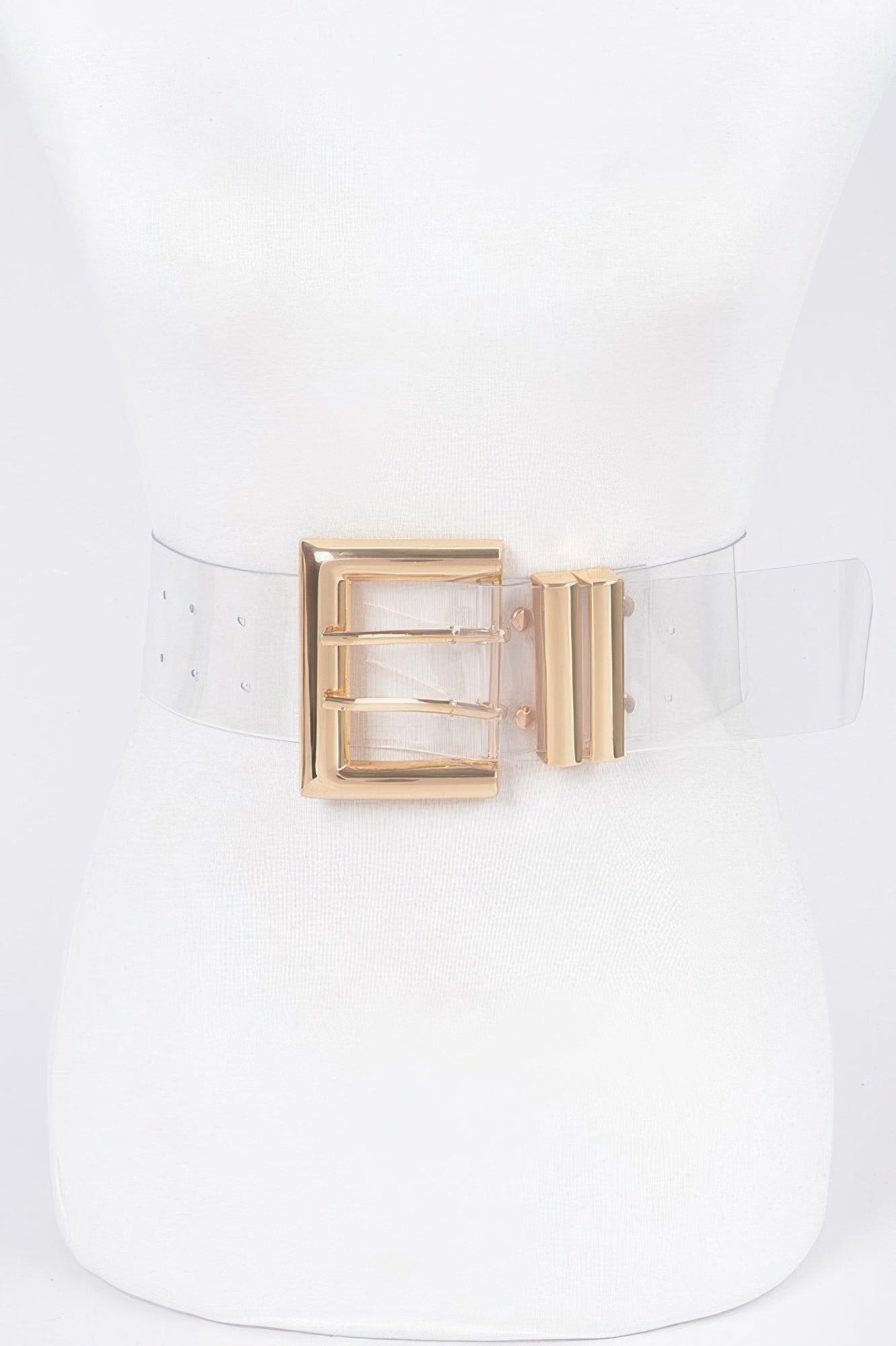 Metal Buckle Transparent Belt - Tigbul's Variety Fashion Shop