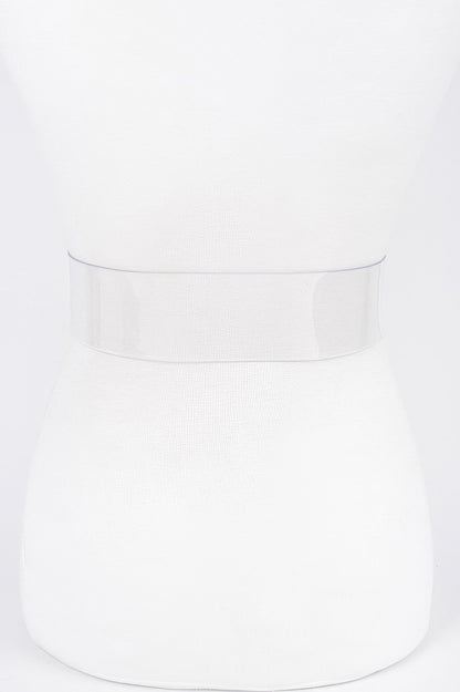 Metal Buckle Transparent Belt - Tigbul's Variety Fashion Shop
