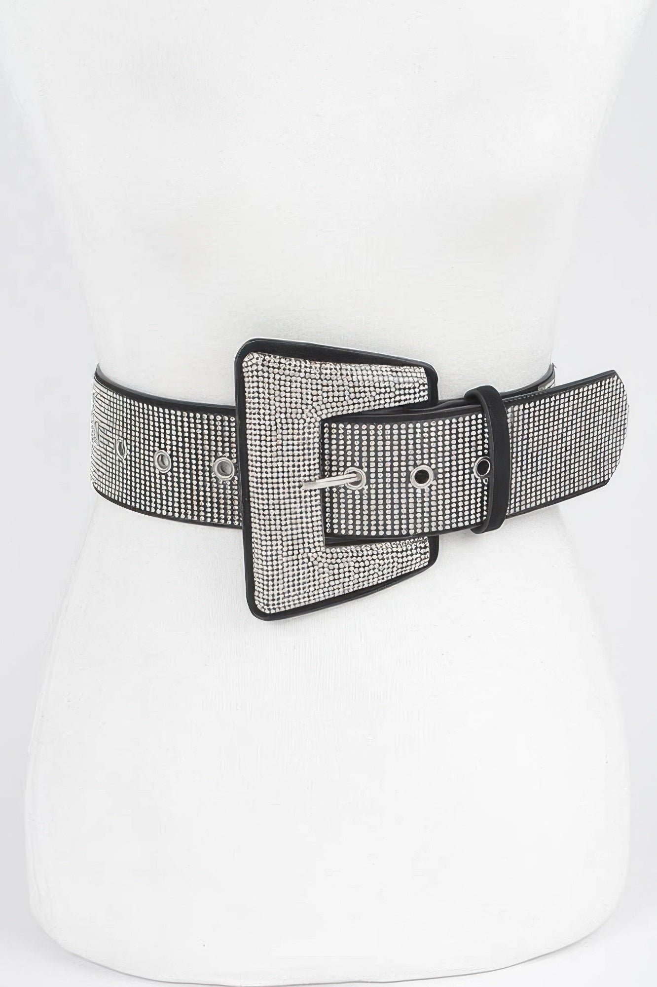Rhinestone Hot Fix Belt - Tigbul's Variety Fashion Shop