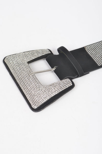 Rhinestone Hot Fix Belt - Tigbul's Variety Fashion Shop