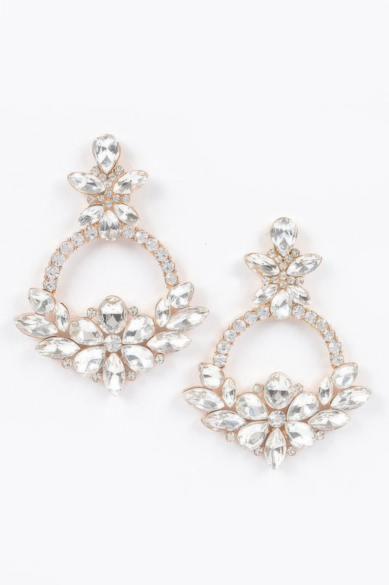 Rhinestone Earring - Tigbul's Variety Fashion Shop