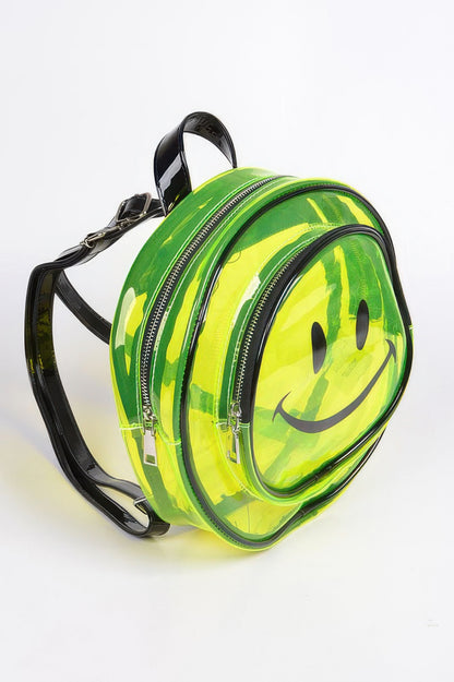 Smile Clear Backpack - Tigbul's Variety Fashion Shop