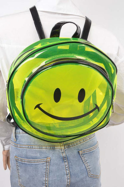 Smile Clear Backpack - Tigbul's Variety Fashion Shop