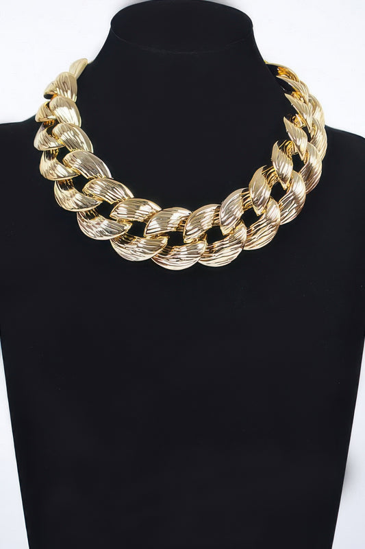 Oversized Chain Necklace - Tigbul's Variety Fashion Shop
