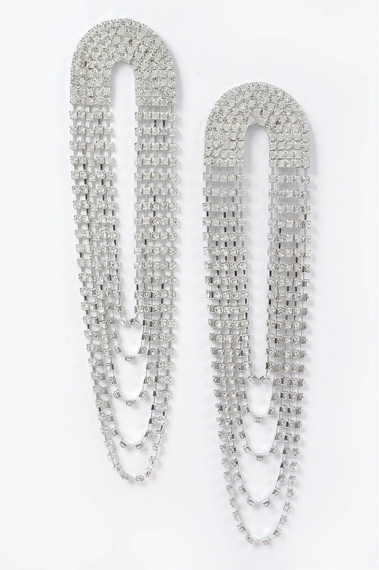 Layered Elegant Rhinestone Earrings - Tigbul's Variety Fashion Shop