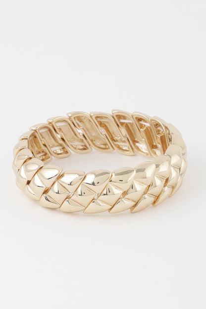 Geometric Cuff Bracelet - Tigbul's Variety Fashion Shop