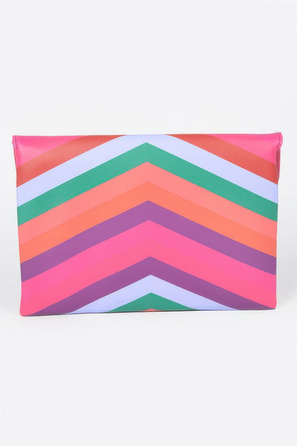 Multi Color Envelope Clutch - Tigbul's Variety Fashion Shop