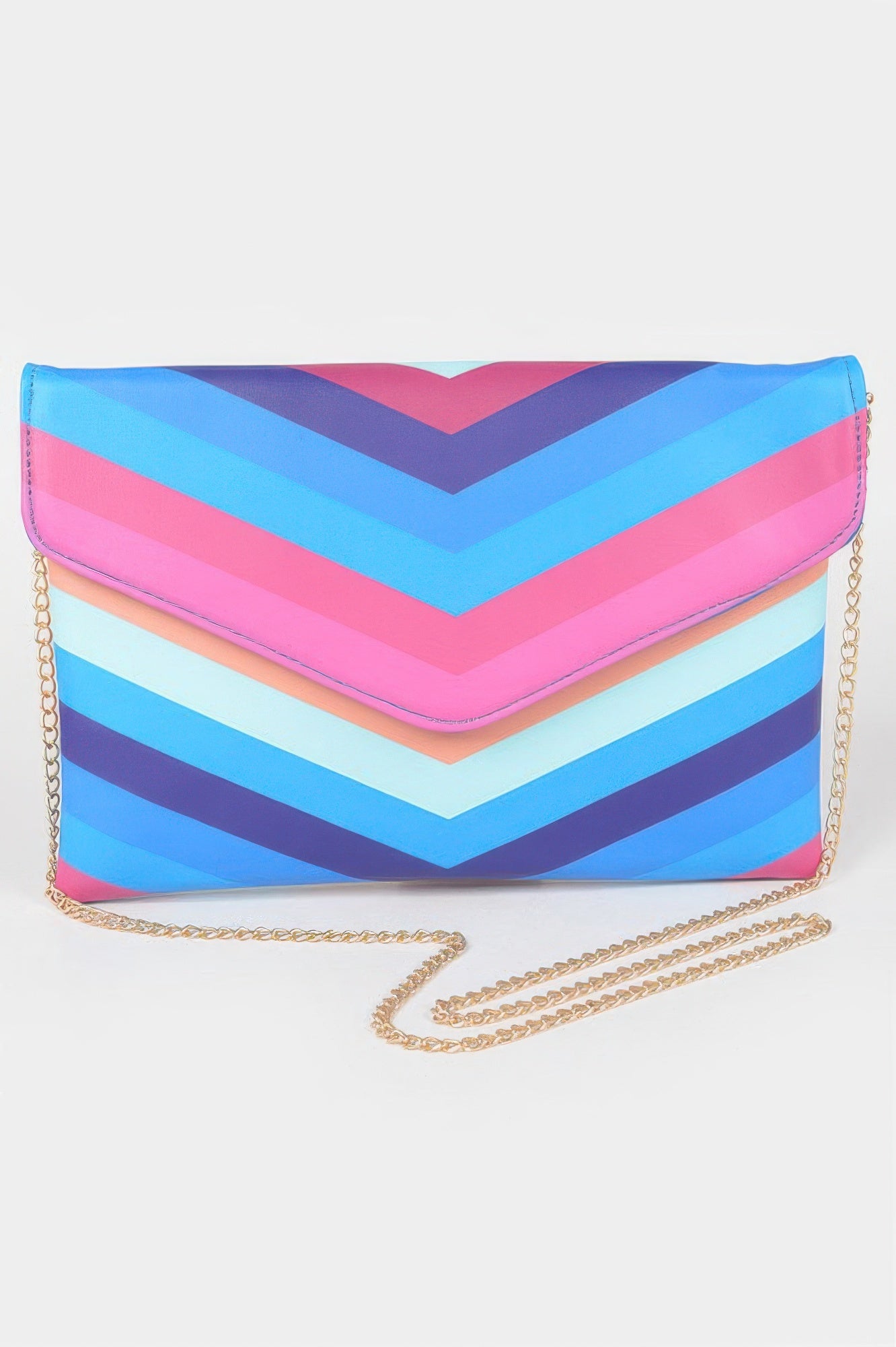 Multi Color Envelope Clutch - Tigbul's Variety Fashion Shop