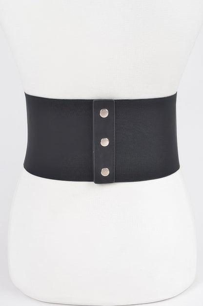 Rhinestone Corset Elastic Belt - Tigbul's Variety Fashion Shop