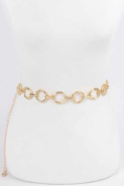 Round Chain Plus Size Belt - Tigbul's Variety Fashion Shop