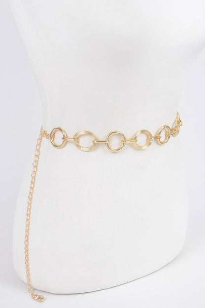 Round Chain Plus Size Belt - Tigbul's Variety Fashion Shop
