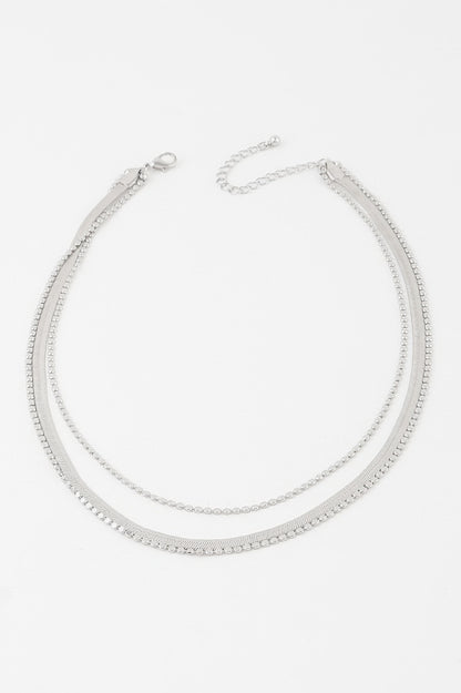 Triple Snake Chain Necklace - Tigbul's Variety Fashion Shop
